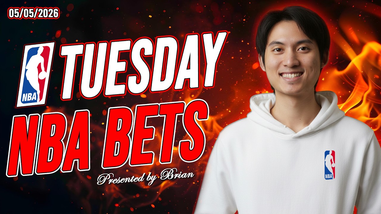 (5-2 RUN!🔥) NBA PICKS TODAY | TUESDAY | 05/05/26 | FREE NBA Best Bets, Player Props, Predictions