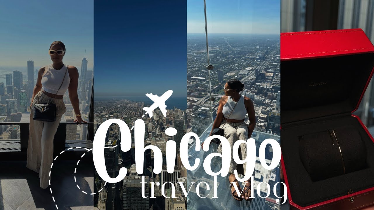 Vlog | Chicago Trip, My first Cartier, Being Vulnerable, Site Seeing & More | Dominique Dooley