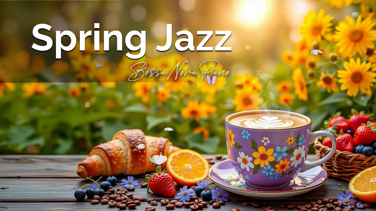 April Jazz ~ Positive Spring Morning Jazz & Exquisite Bossa Nova Instrumental for Relaxing