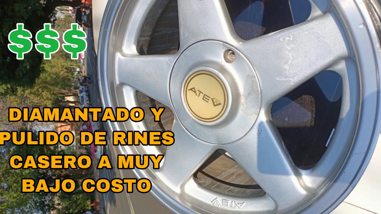 ArtCars -Diamantado/pulido de rines casero? TIP Muy económico atev borbet bbs enkei azev antera orig