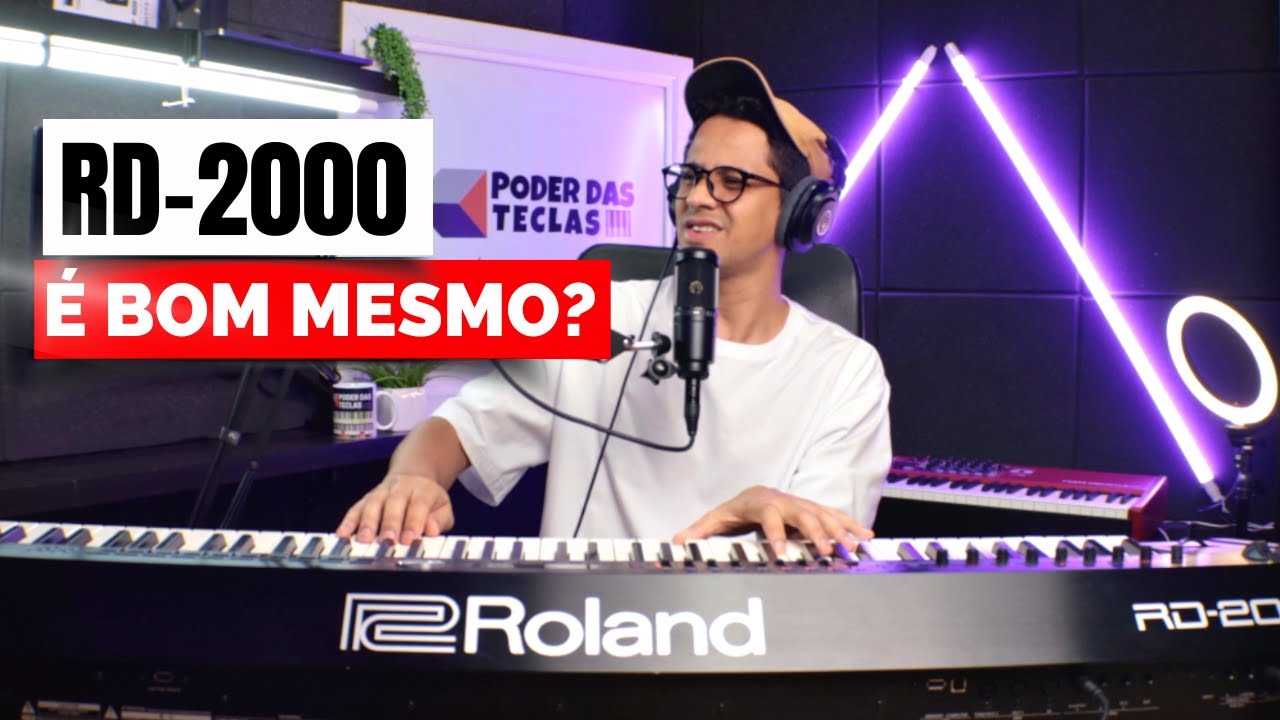 Roland RD 2000 Testando timbres