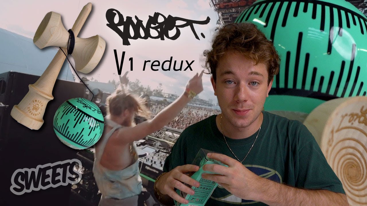 *New & Improved* BOOGIE T. V1 Redux Kendama UNBOXING - Sweets Kendamas
