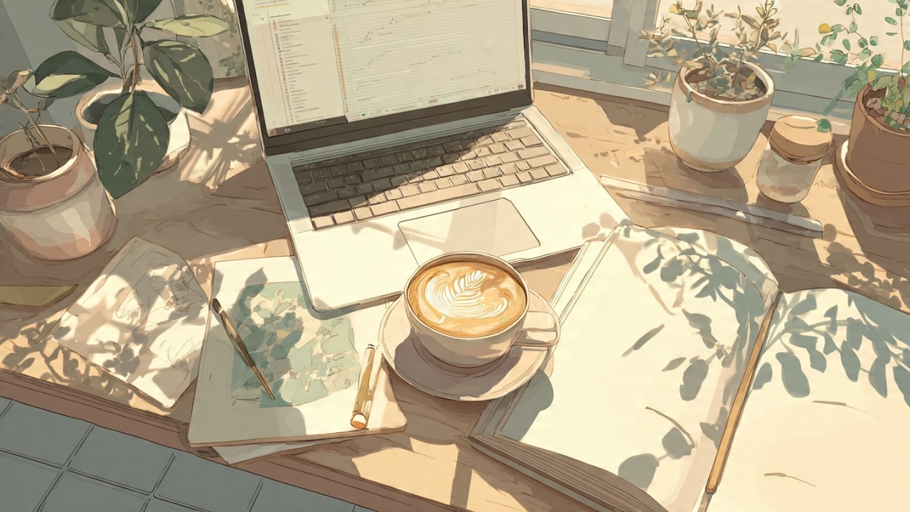 Cozy Morning Lofi ☀️ | Soft Coffee Beats to Start the Day Calm