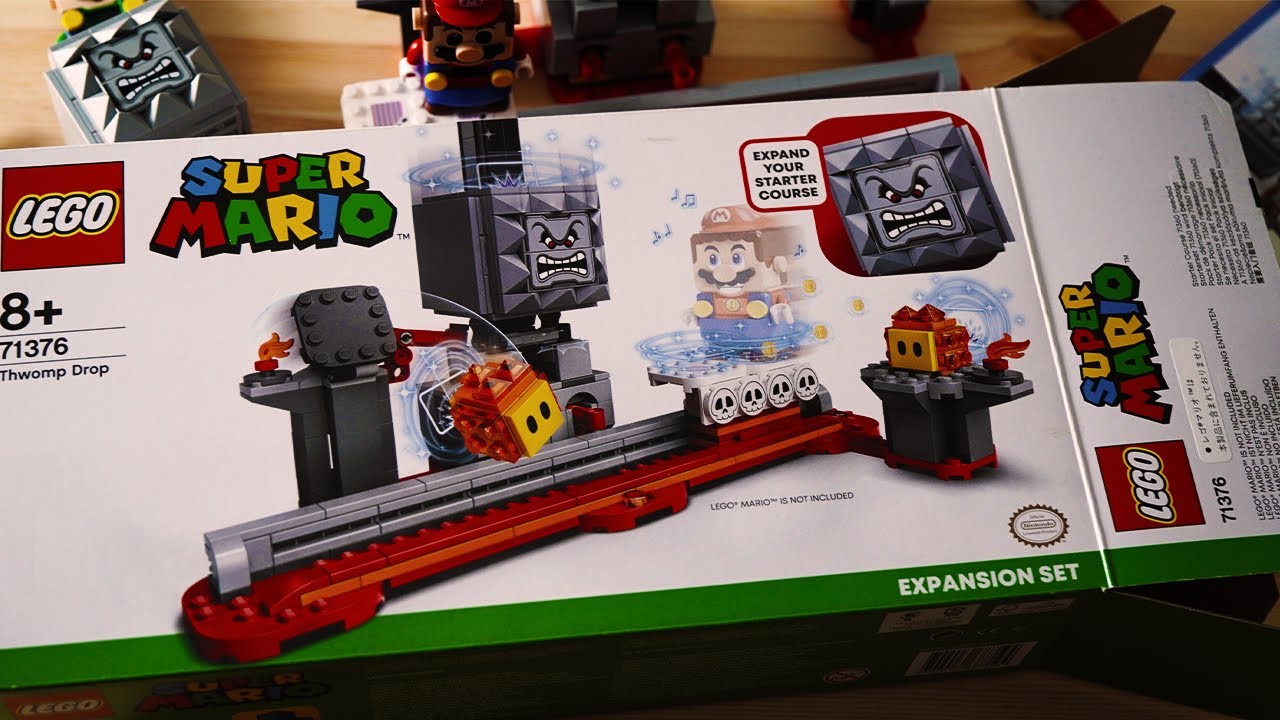【レゴマリオ】ドッスンのドキドキチャレンジ71376 LEGO SUPER MARIO Thwomp Drop
