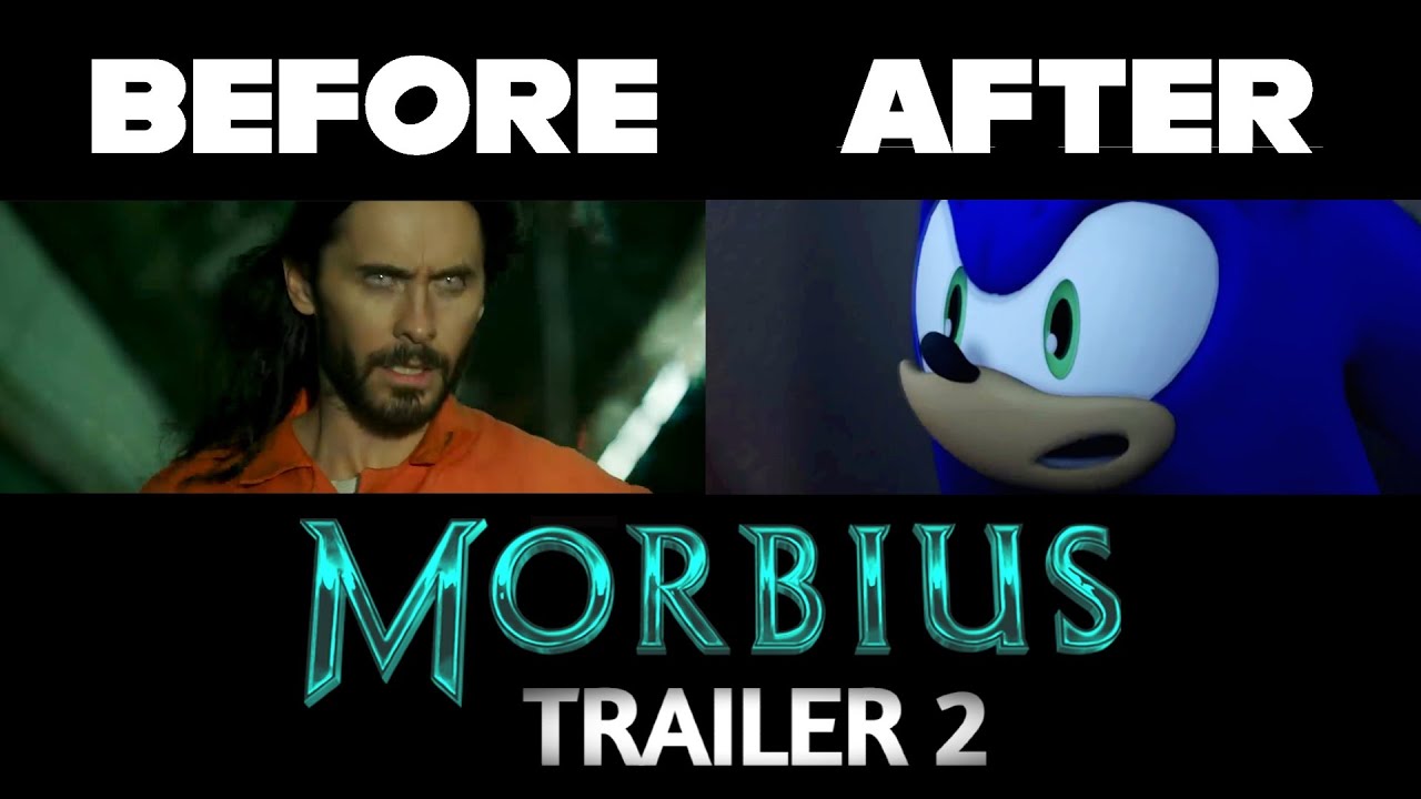 MORBIUS (2022) Trailer 2 But with Sonic The Hedgehog Characters PARODY (Side-By-Side)