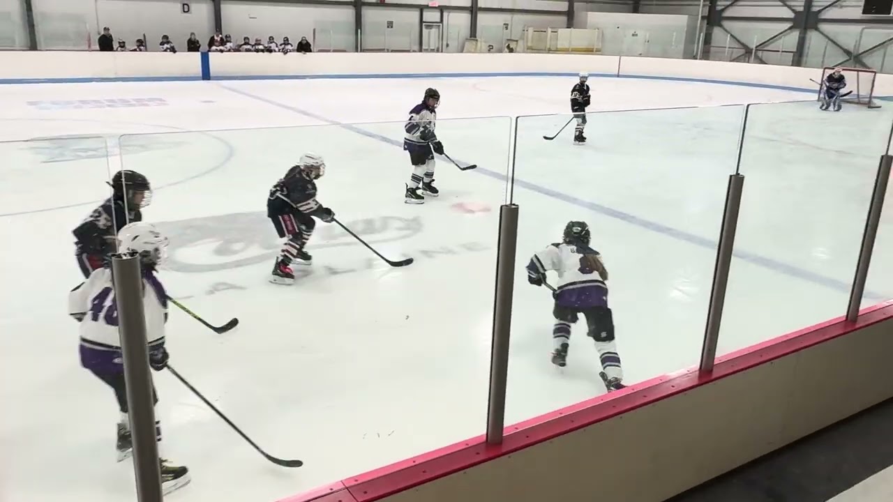 Hockey féminin Laval• M12 A F • AVALANCHES vs PIONNIÈRES 1 • 1-2 • Match officiel (7076)