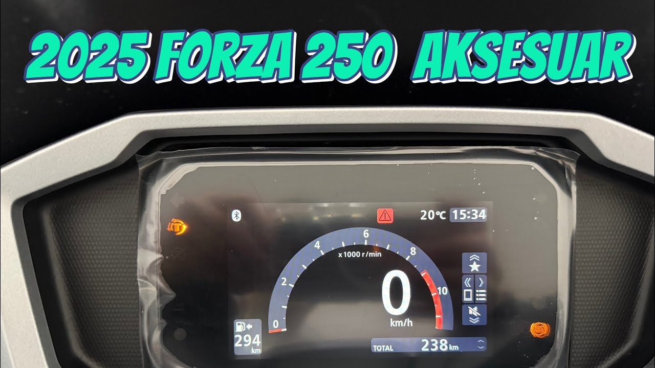 2025 forza 250 aksesuar montajı