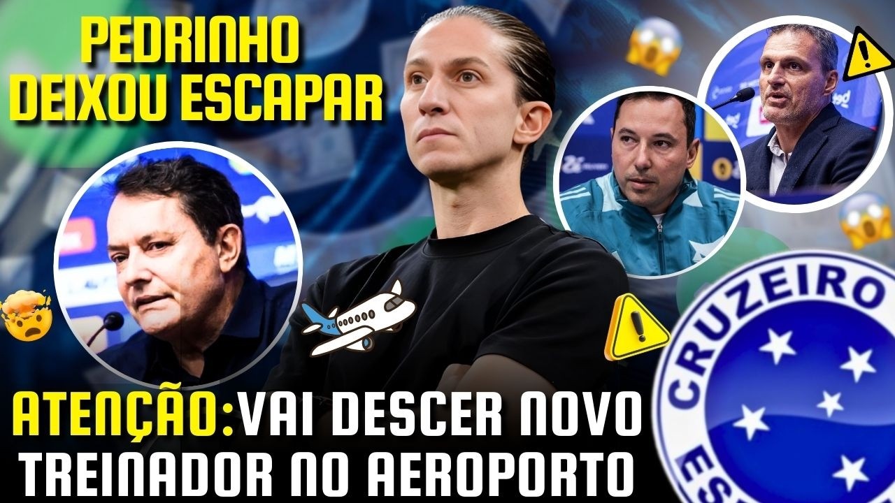🚨 URGENTE: PEDRINHO ABRE O JOGO NO MARACANÃ E CONFIRMA: CRUZEIRO TERÁ NOVO TREINADOR!