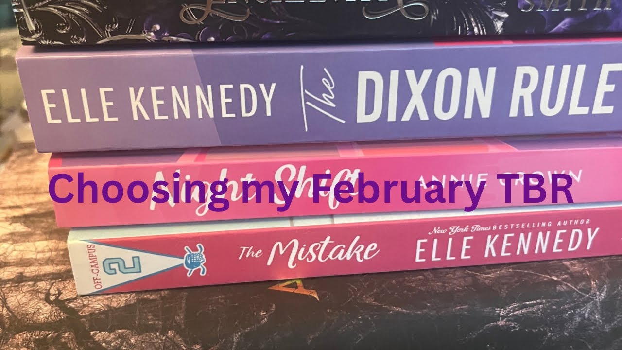 Choosing my February TBR