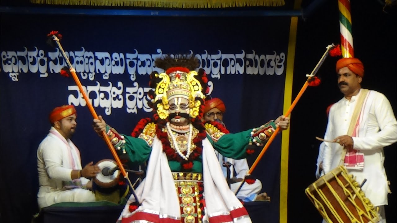 Yakshagana -- ಚಂಚಲೆ ಜಯ ಲಲನೆ -  Karthaveeryarjuna - 1 - Manvith Era -  Kasaragod Subraya Holla
