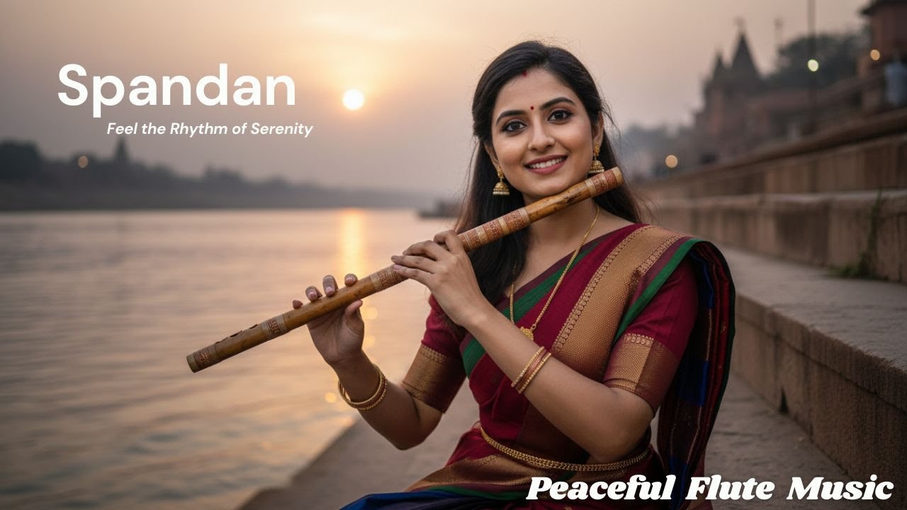 Spandan - Indian Classical Instrumental Flute Music | Peaceful, Relaxing, Soul Touching | Flute #260