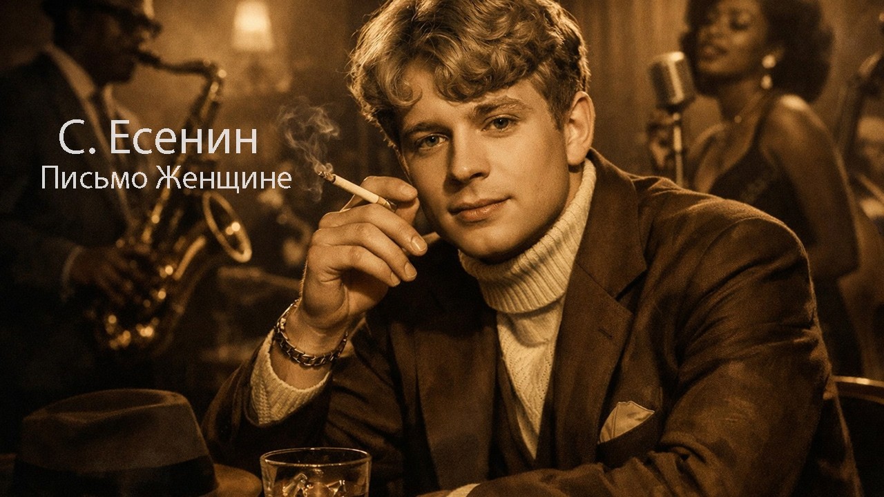 С. Есенин - Письмо Женщине. ( RNB soul version) Sergey Yesenin