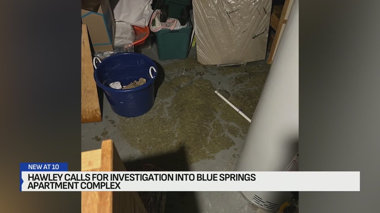 Hawley calls for investigation into 'unsafe' Blue Springs apartment