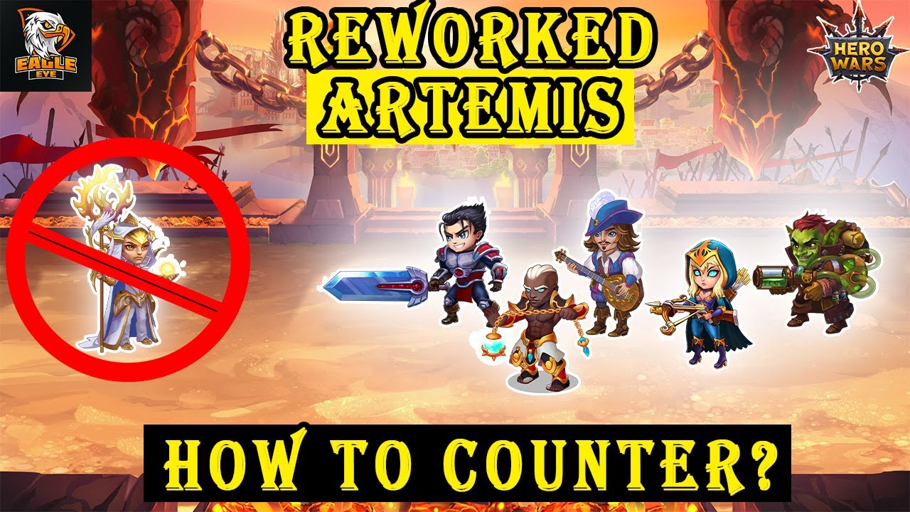 How to Counter Galahad Tristan Artemis Combo | Hero Wars Mobile