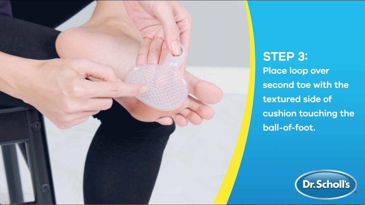 Dr. Scholl's | How To Use Metatarsal Pads
