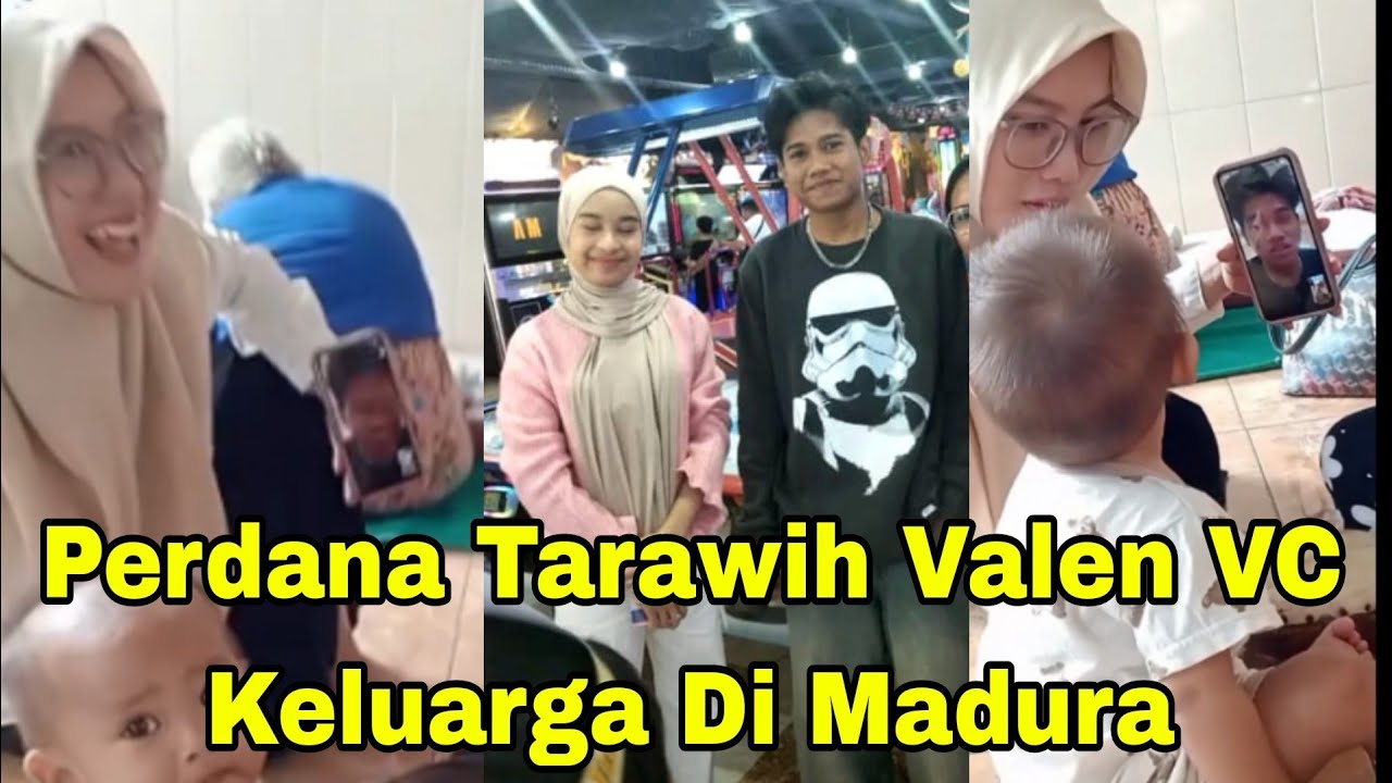 PERDANA TARAWIH VALEN MILA VC KELUARGA DI  MADURA, MARHABAN YA RAMADHAN