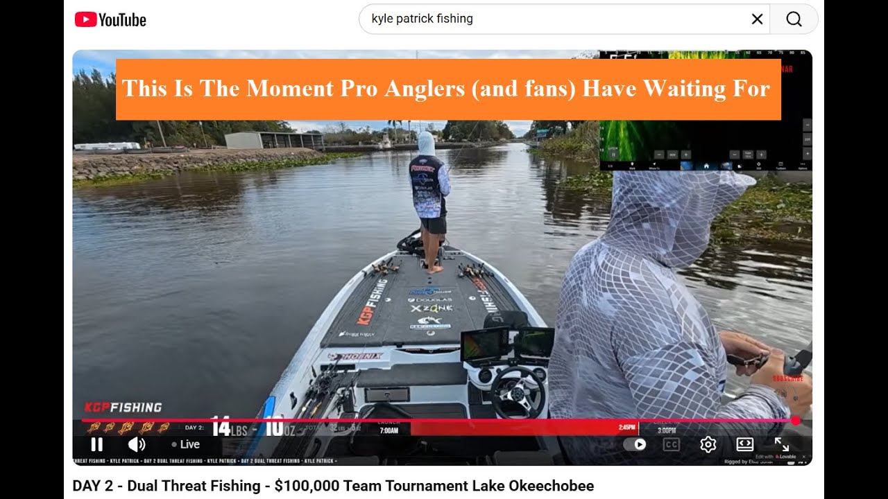 This Is The Moment That Professional Anglers Have Been Waiting For