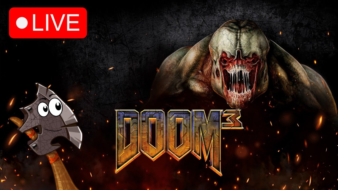[🔴 AO VIVO] DOOM 3 - Parte 5 | !pix !discord !comandos