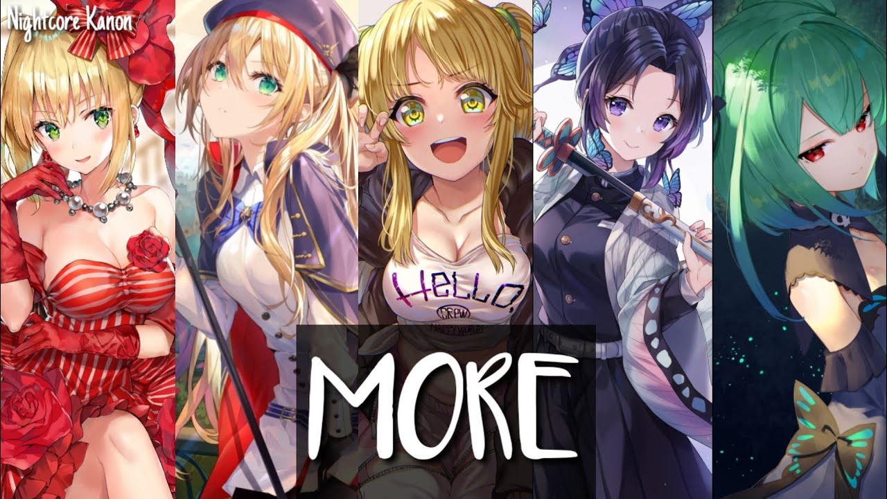 🎶Nightcore🎶 - MORE | (lyrics)(Switching Vocals)