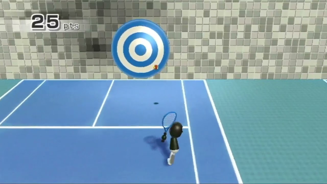 Wii Sports Tennis - Training Target Practice (Platinum Medal)