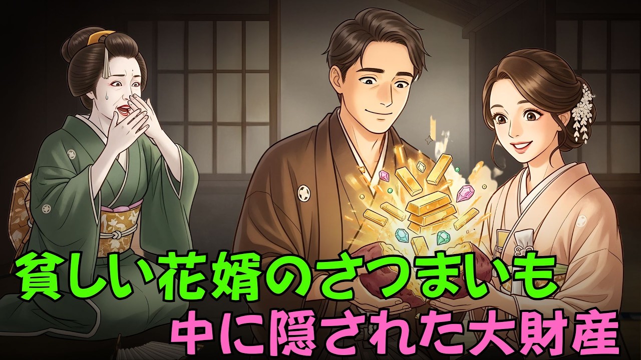 貧しい婿が持ってきたサツマイモを嘲笑した家族…中から出てきた“人生を変える宝”に全員絶句| 野談 | 伝説 | 昔話 | 説話 | 民話
