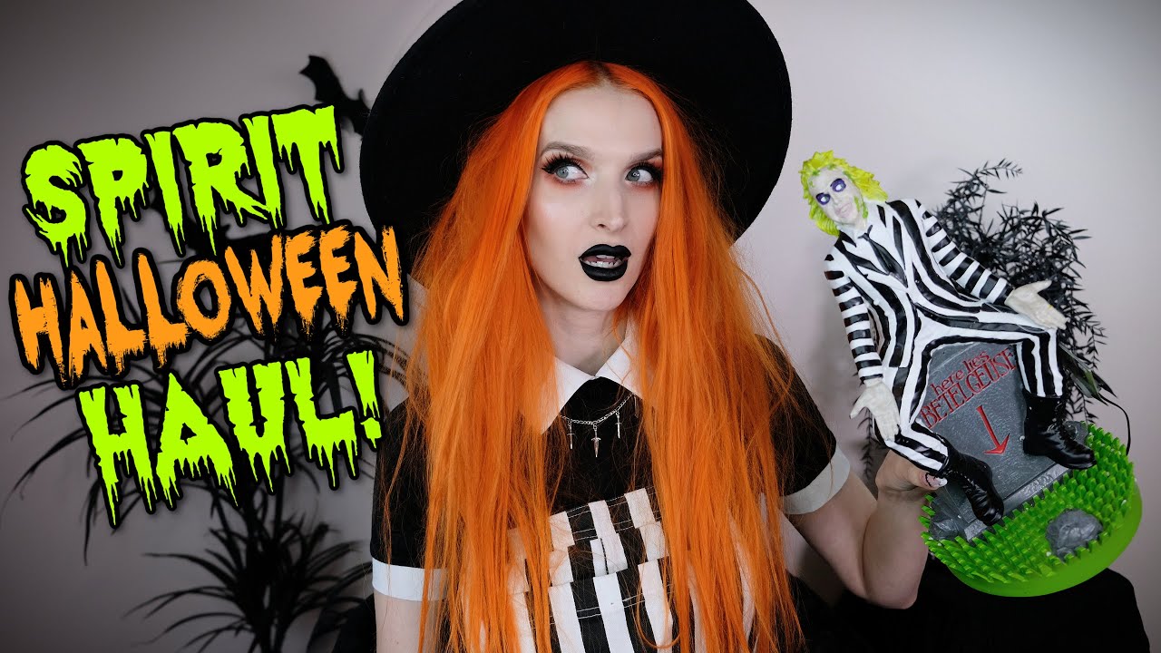 SPIRIT HALLOWEEN HAUL 2021!!!