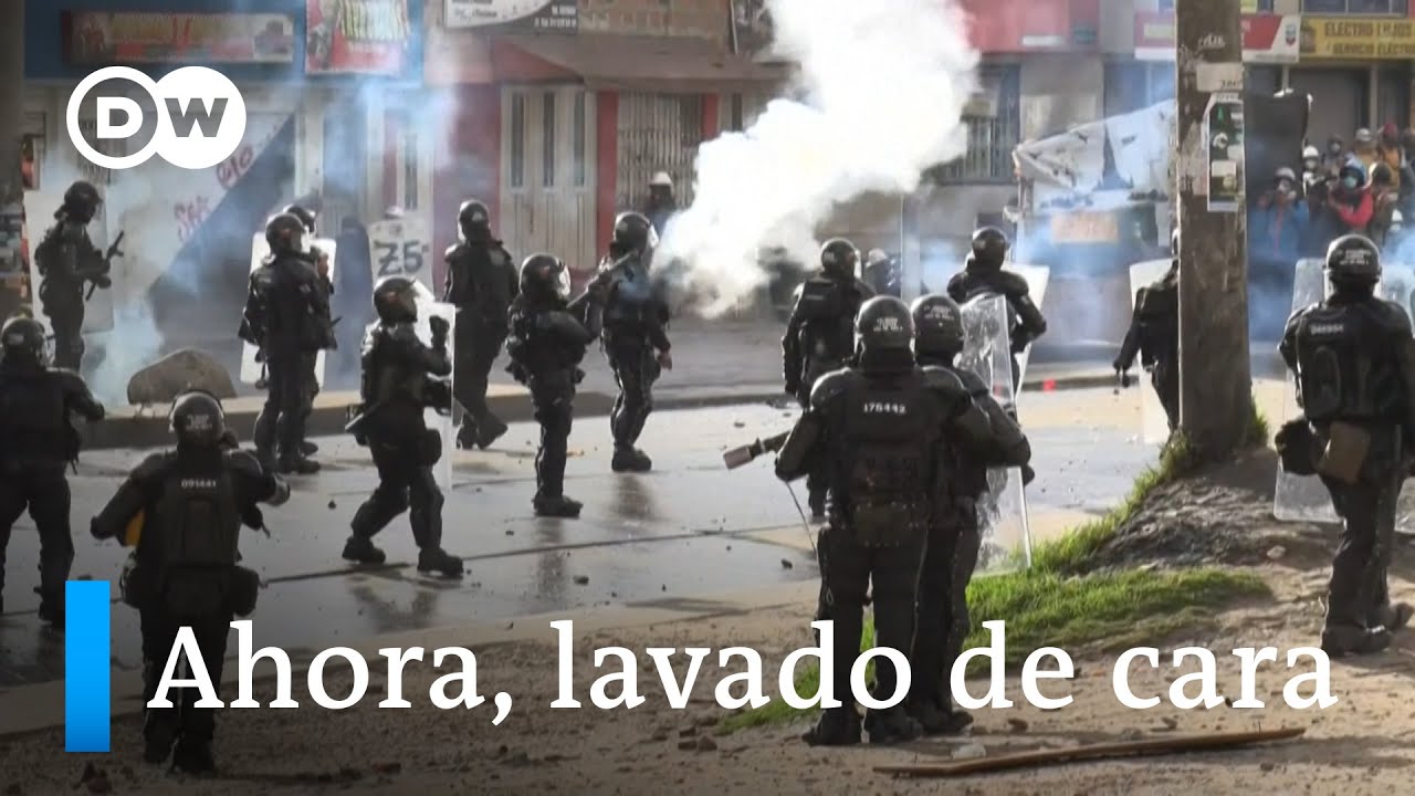 El Gobierno colombiano present&oacute; una propuesta para reformar la polic&iacute;a