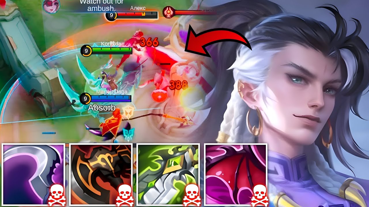My All Time FAVORITE Suyou build in Mobile Legends... BRAINLESS SPAM BURST BUILD!