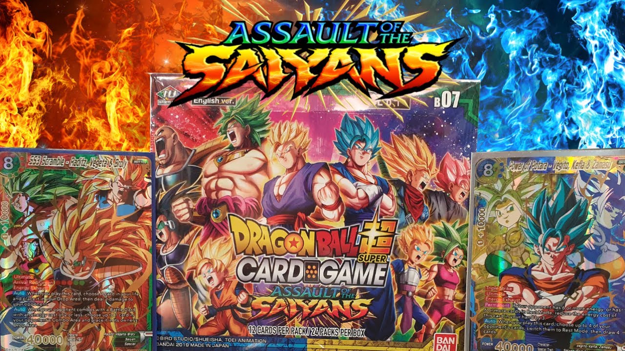 NEW! Assault of the Saiyans Booster Box Opening Battle!