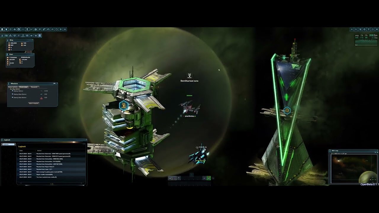 DarkOrbit Unity Is Coming... DarkOrbit Unity Beta Part 1