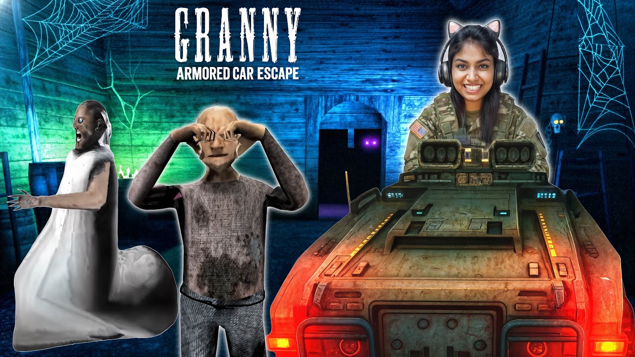 New ARMORED CAR ESCAPE in Granny -1 | This Time Granny Having Dynamite 😨 !!