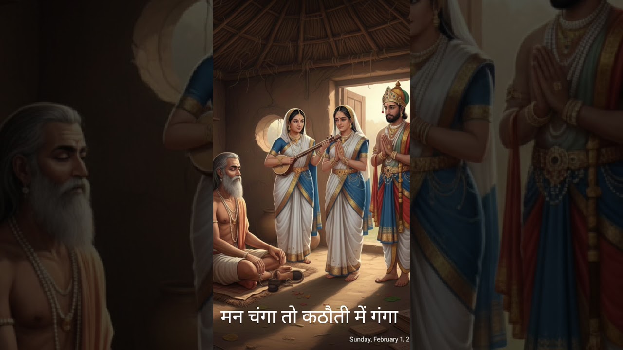 मन चंगा तो कठौती में गंगा #bhajan #bhakti  #Ravidas  #song #sant_ravidas_song