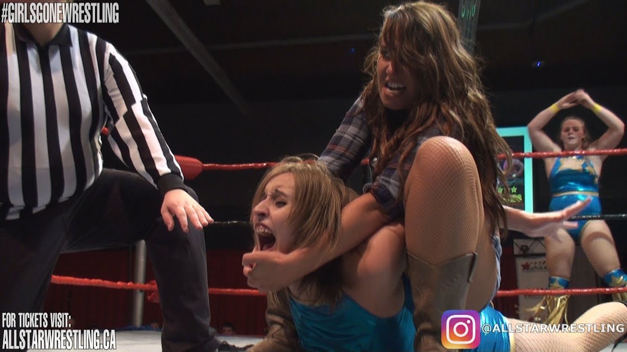 Allie Parker & Malia Hosaka vs. The Hall Sisters | 2017.12.15 | All Star Wrestling