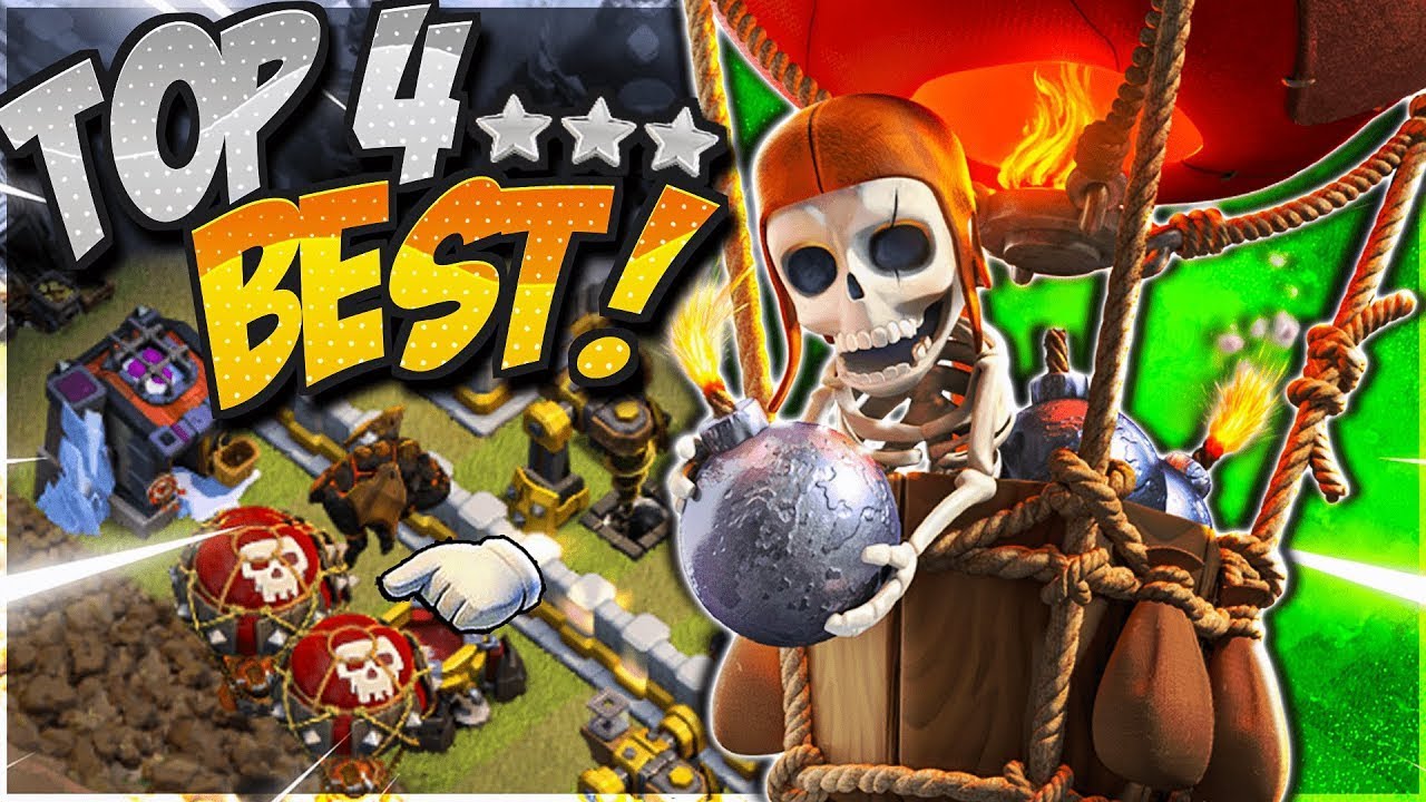 Top 4 BEST TH12 LavaLoon Attack Strategies! (Clash of Clans)