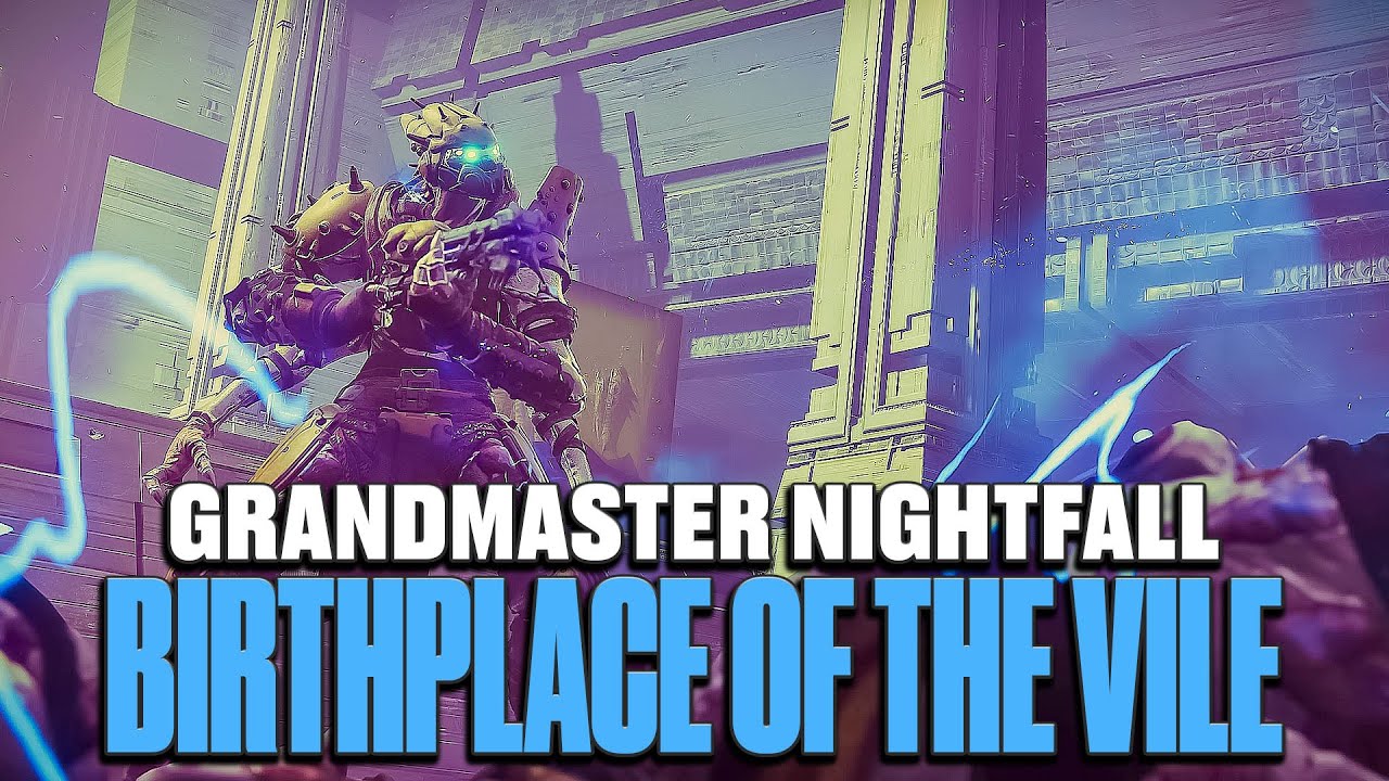 Destiny 2 - GM Nightfall (Birthplace of the Vile) Gameplay Walkthrough | No Commentary Lets Play