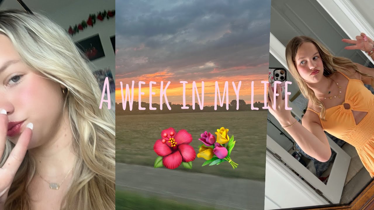 A week in my life!! 🌺💐|| Let’s chat ||