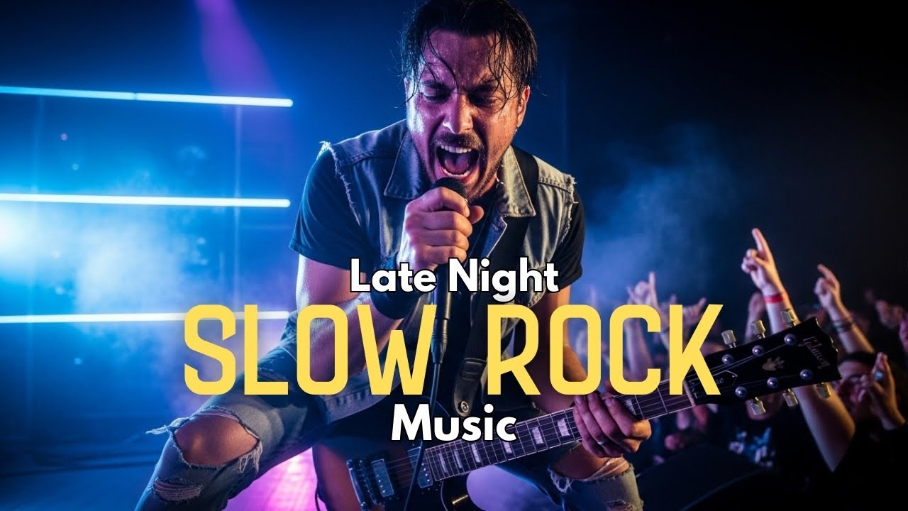 Late Night Drive with 90s Slow Rock Songs | Emotional Rock Ballads Playlist