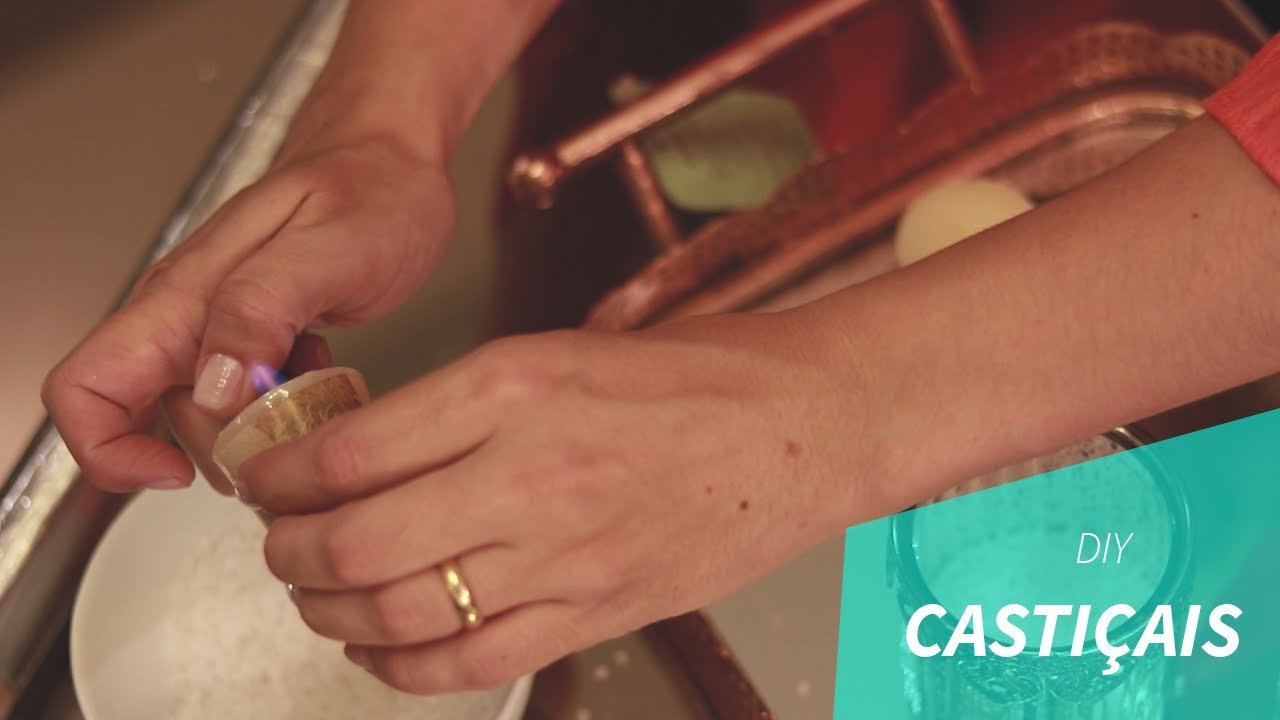 DIY: Como utilizar velas sem estragar os castiçais?