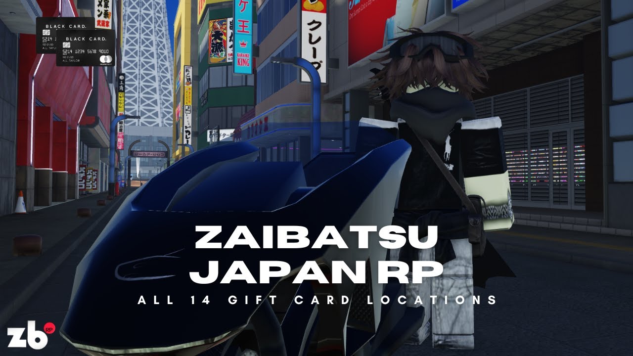 All 14 gift card in Zaibatsu Japan RP(ROBLOX)#3