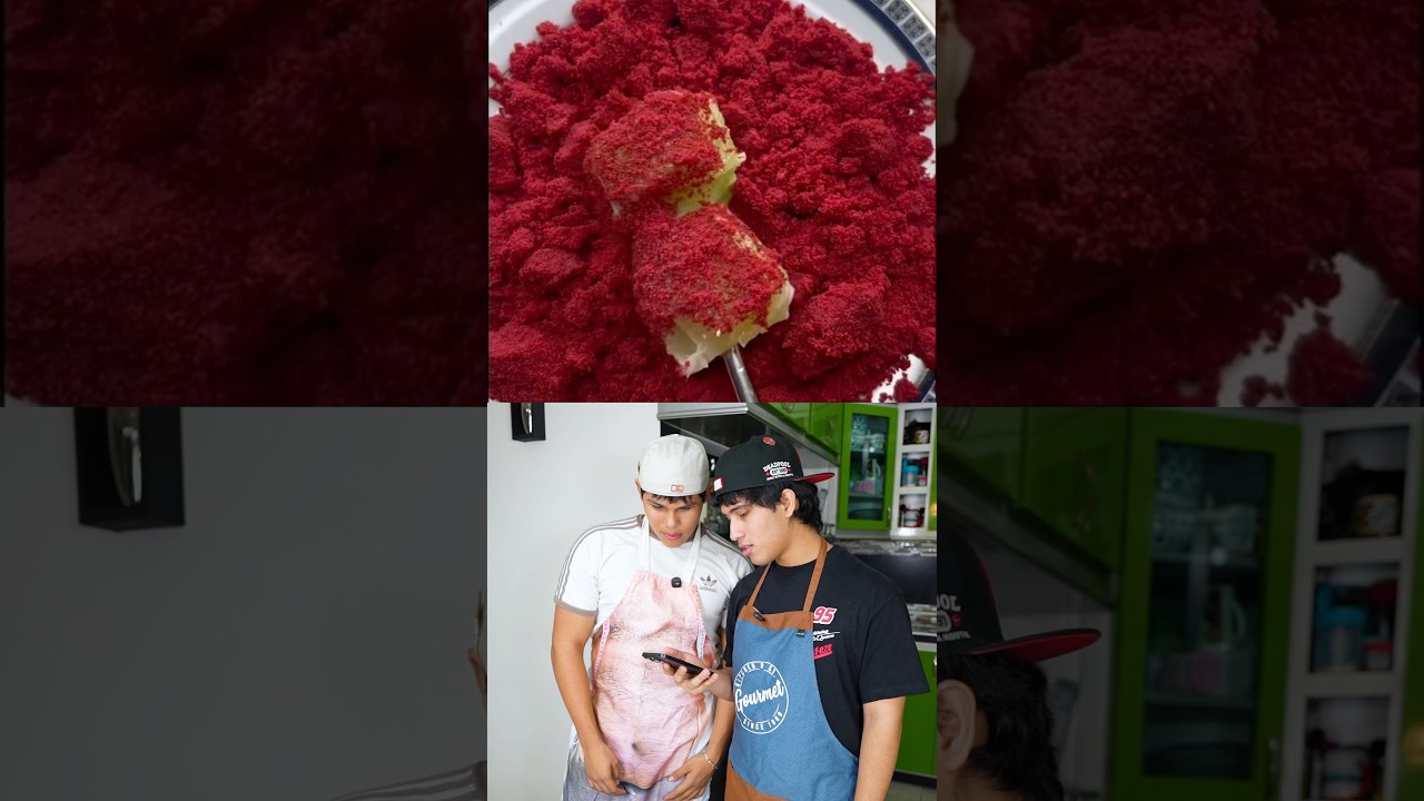Hice una Receta viral con mi Hermano 🥵🔥