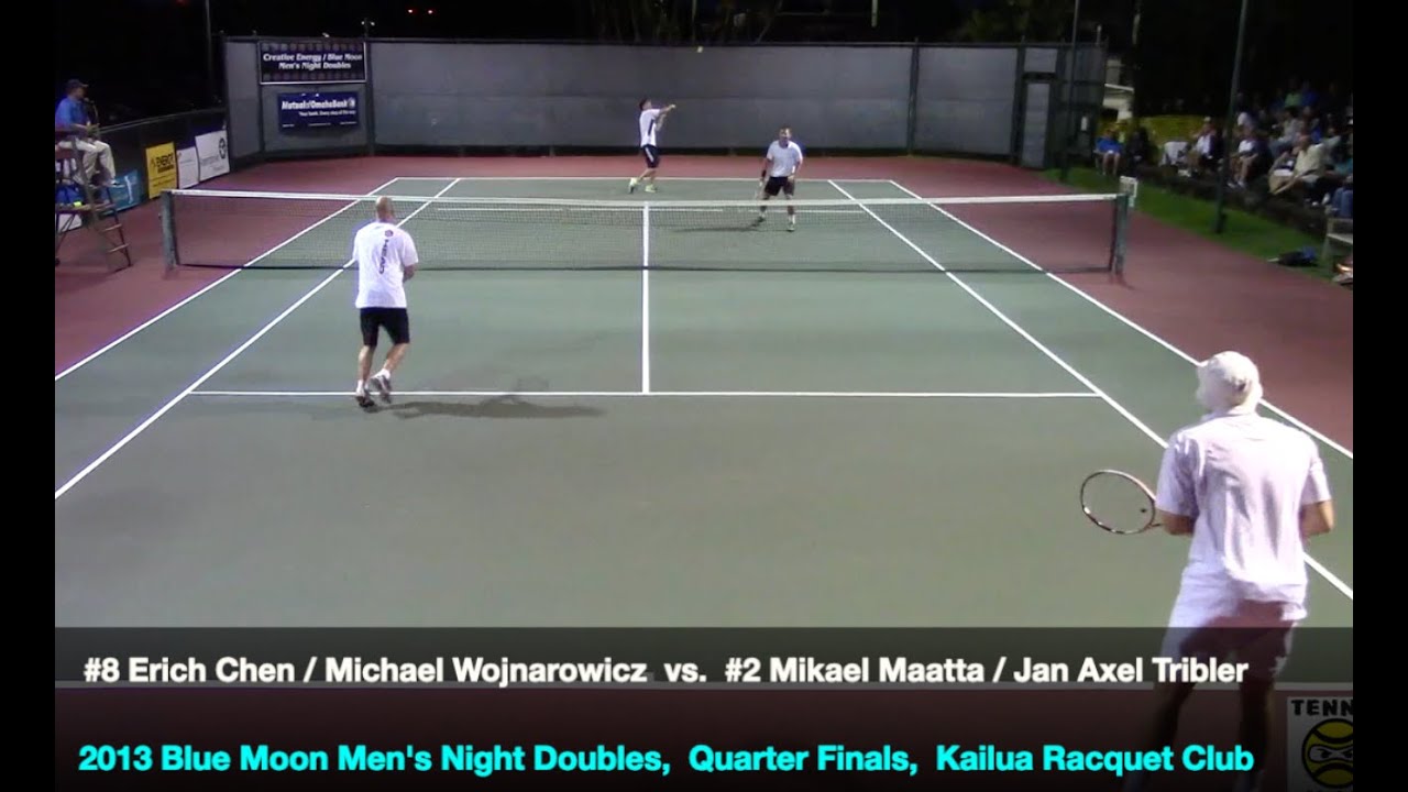 Chen/Wojnarowicz v Maatta/Tribler QF HLTS - 2013 Blue Moon Men's Night Doubles