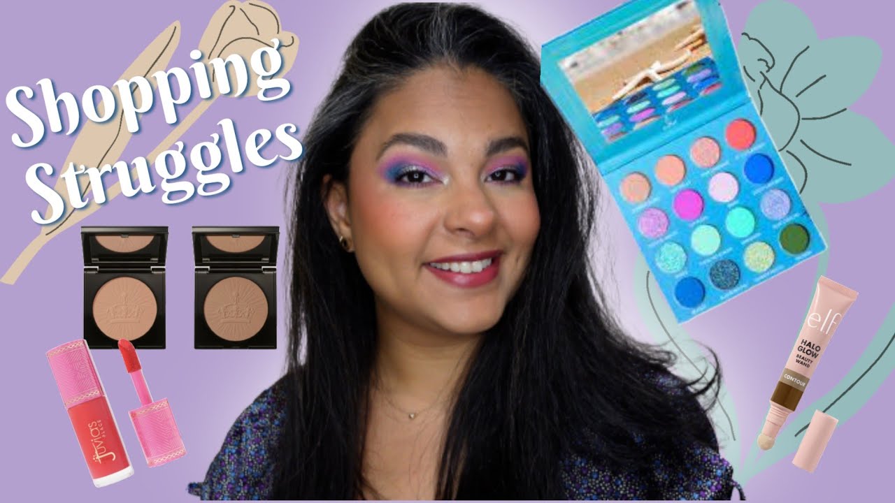 GRWM Trying New Makeup - Pat McGrath Bronzer | Juvia's Place Blush | E.L.F. Contour Wand
