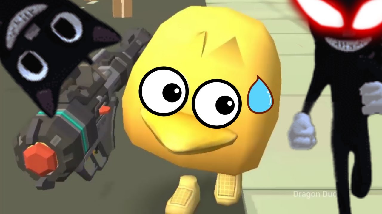 THE CHICKEN GUN CARTOON CAT 😂