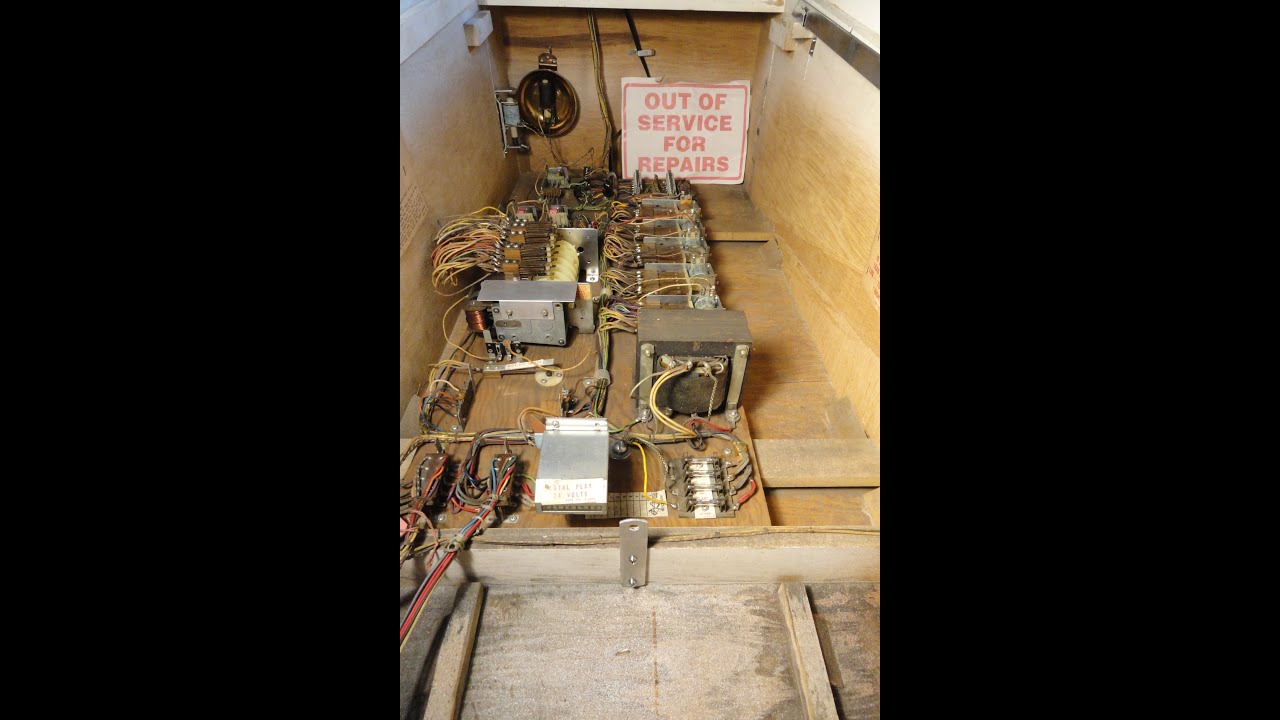 EM-PINMAN's PANDEMONIUM PINBALL - Williams 1966 Hot Line - Semi-Restoration - Part 2 of 4 SE-7 -2022
