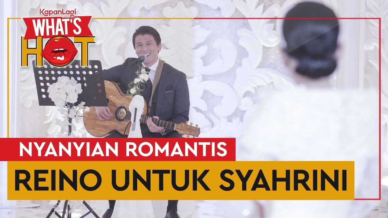 Spesial! Reino Barack Bawakan 'Restu' Untuk Syahrini
