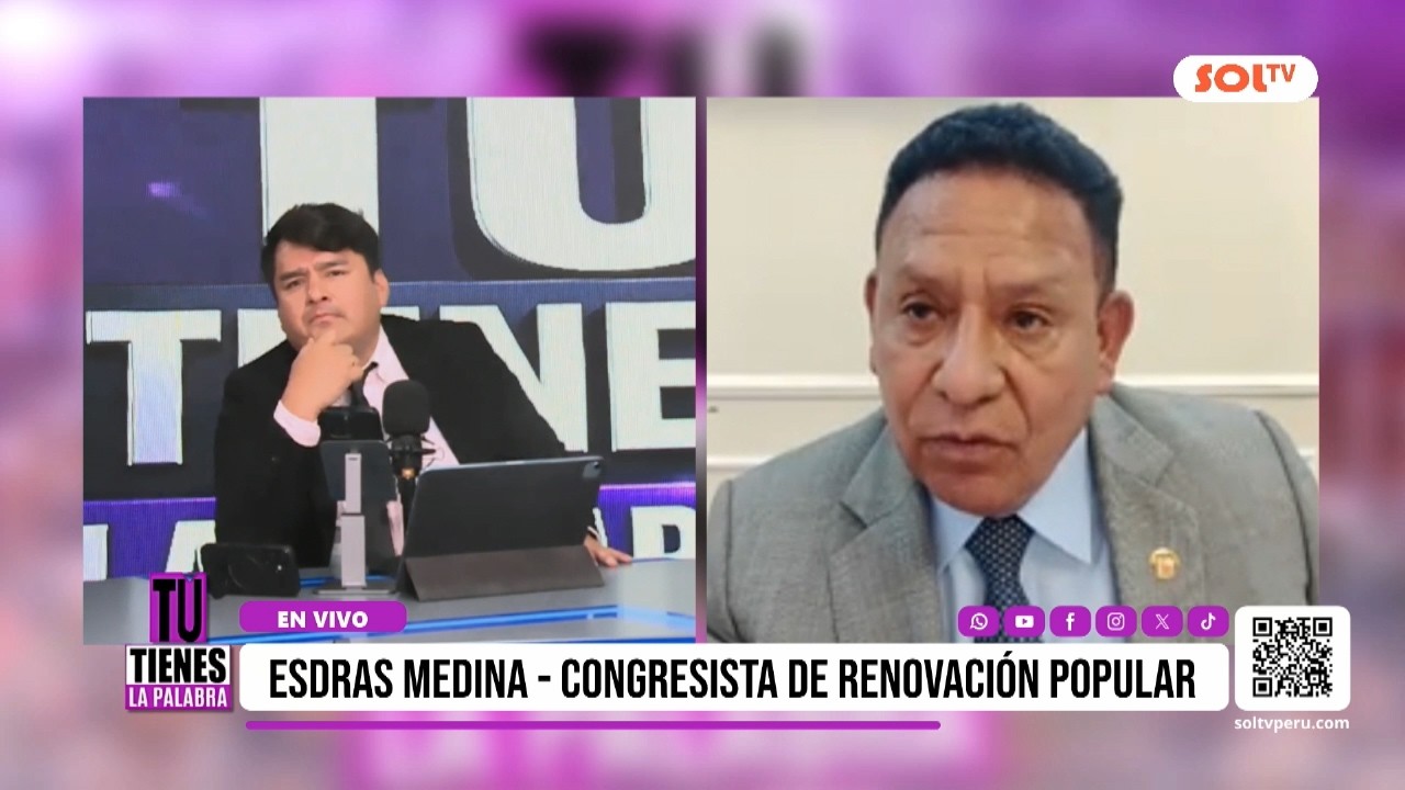 Esdras Medina denuncia blindaje político a José Jerí en el Congreso