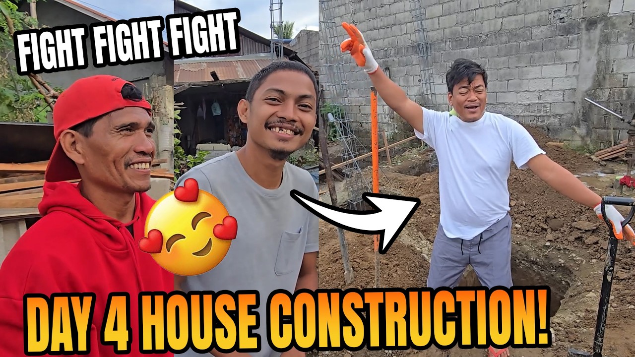 Day 4 House Construction Ng Bahay Ni Kuya Luis Heto Na!