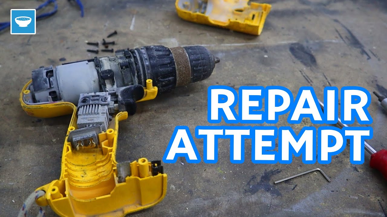 DeWalt Hand Drills Repair Attempt - Can we save them?