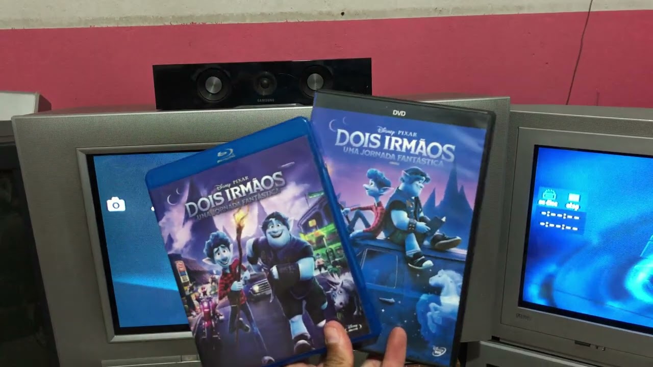Como é rodar blurays em uma tv de tubo widescreen