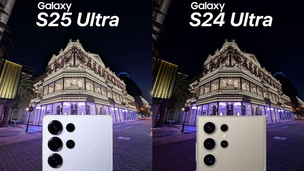 Сравнение камер Samsung Galaxy S25 Ultra и Galaxy S24 Ultra